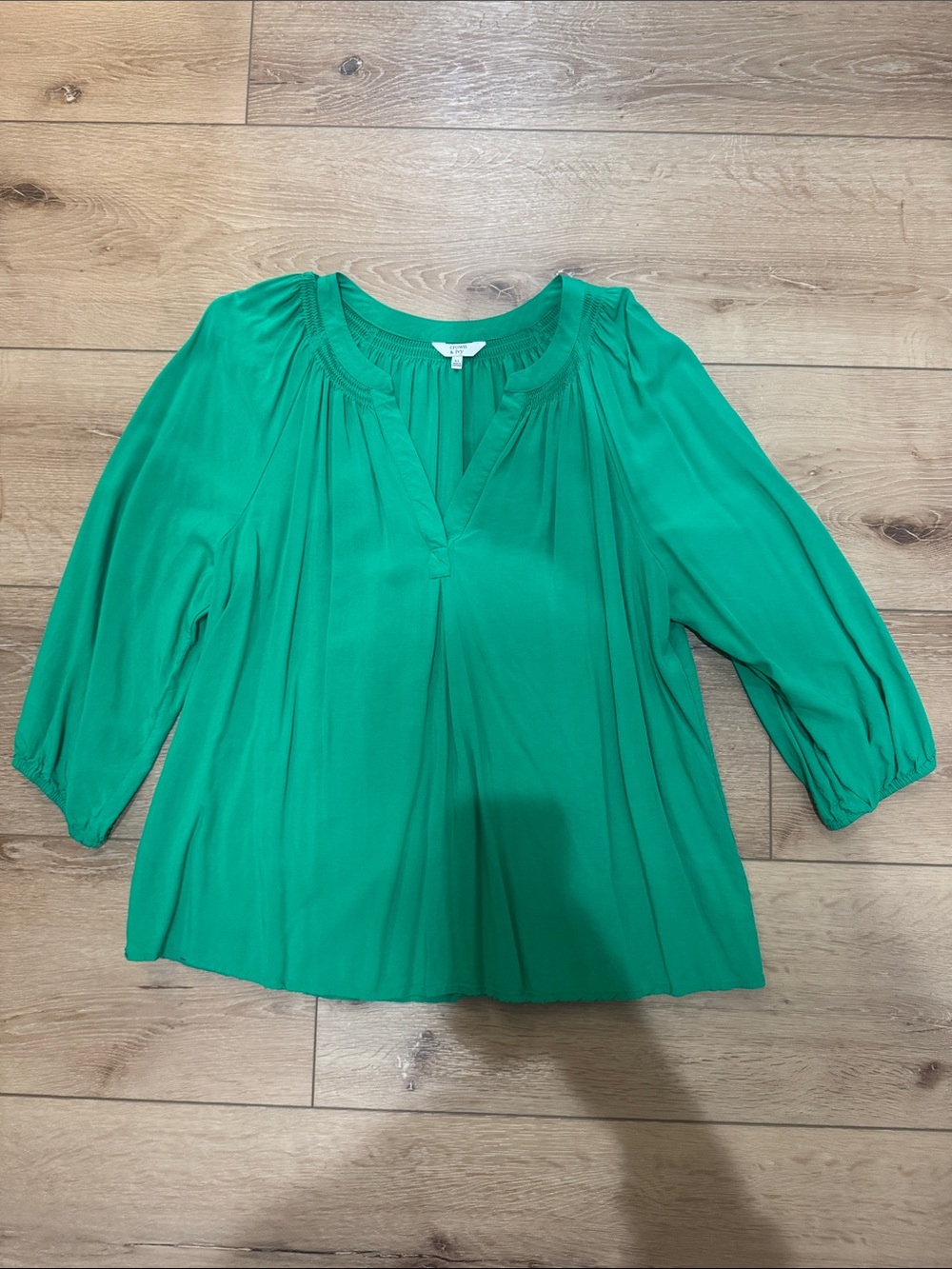 Green top, Crown and Ivy, XL